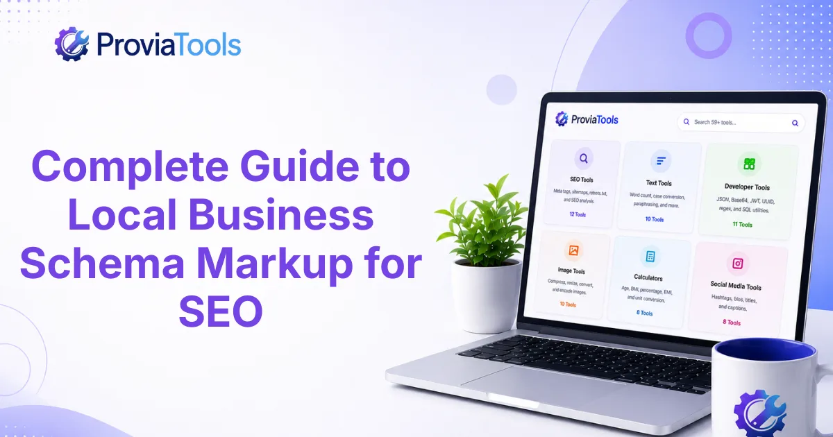 Complete Guide to Local Business Schema Markup for SEO