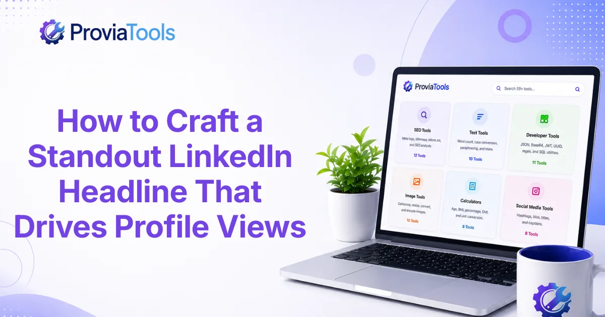 How to Craft a Standout LinkedIn Headline That Drives Profile Views