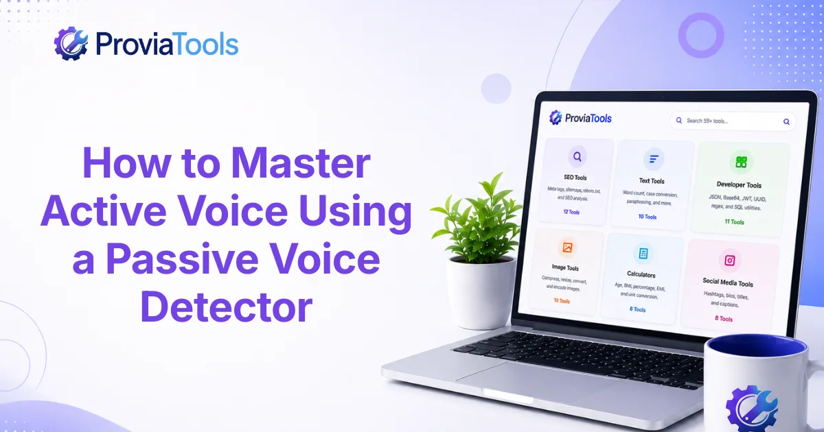 How to Master Active Voice Using a Passive Voice Detector