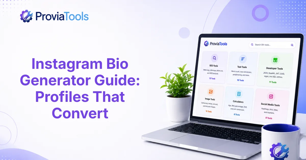 Instagram Bio Generator Guide: Profiles That Convert