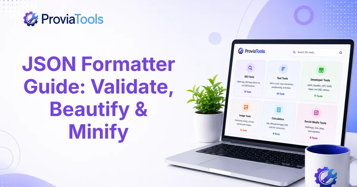 JSON Formatter Guide: Validate, Beautify & Minify