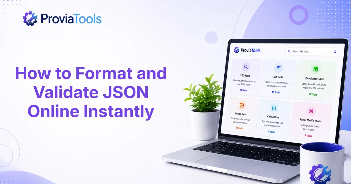 How to Format and Validate JSON Online Instantly