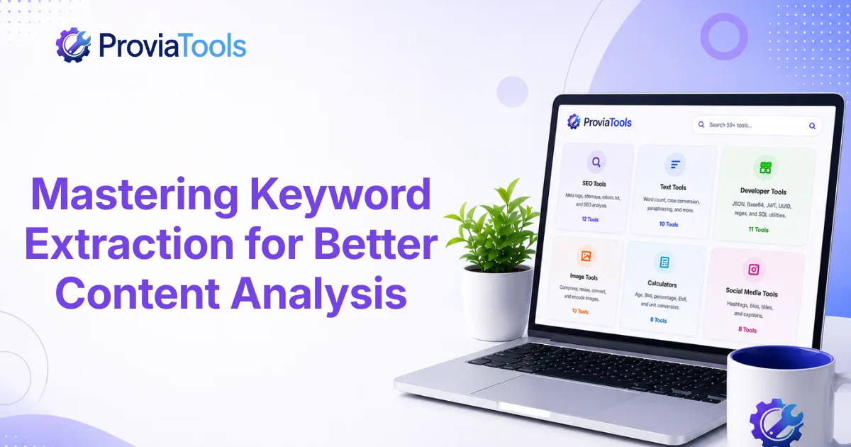 Mastering Keyword Extraction for Better Content Analysis