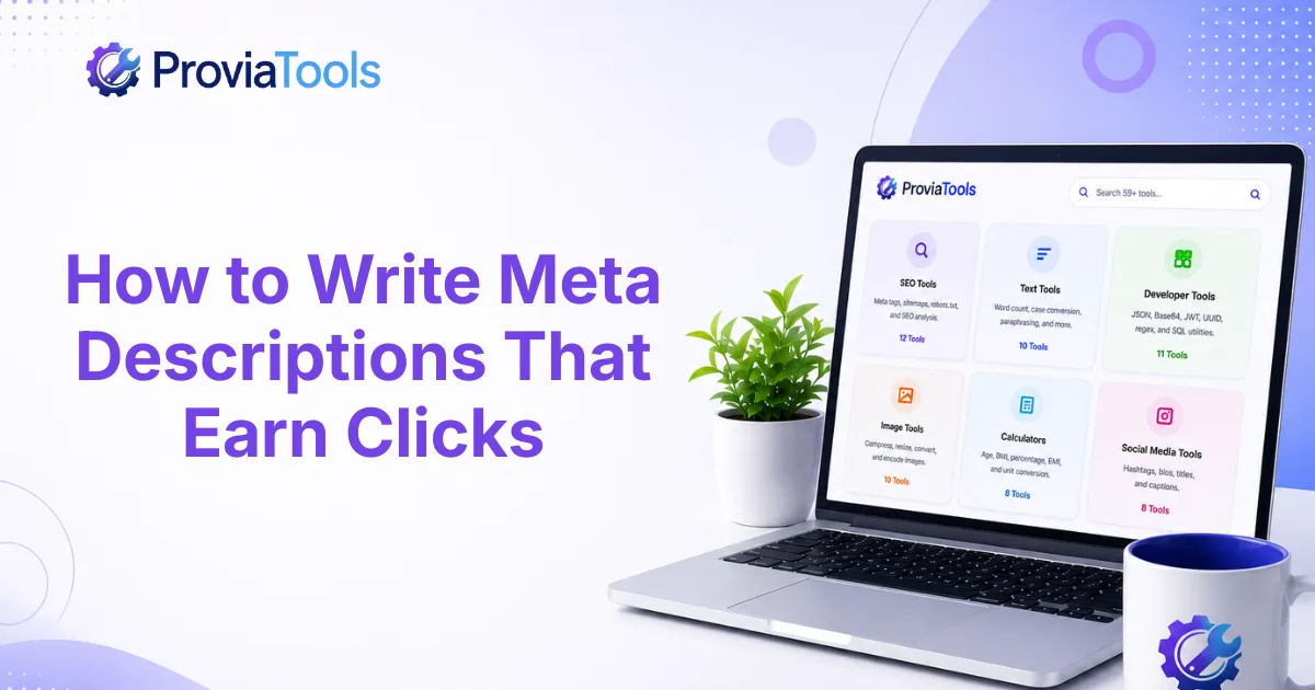 How to Write Meta Descriptions That Earn Clicks