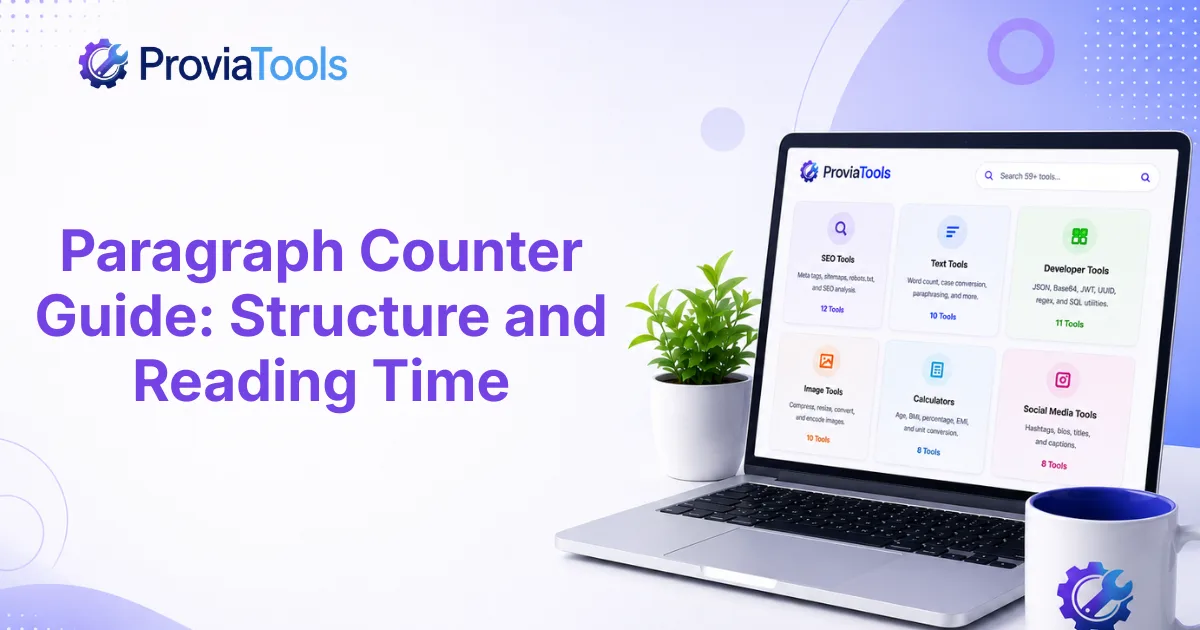 Paragraph Counter Guide: Structure and Reading Time