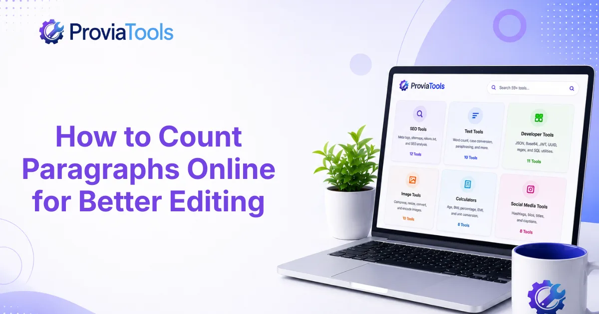 How to Count Paragraphs Online for Better Editing