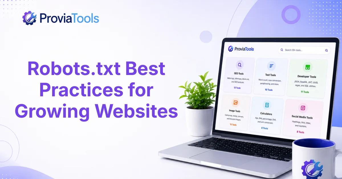 Robots.txt Best Practices for Growing Websites