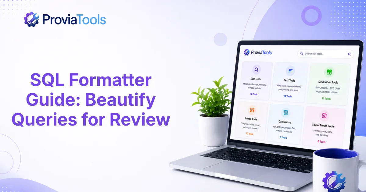 SQL Formatter Guide: Beautify Queries for Review