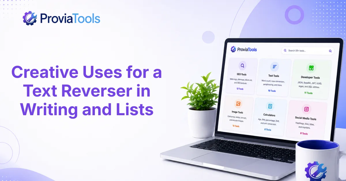 Creative Uses for a Text Reverser in Writing and Lists