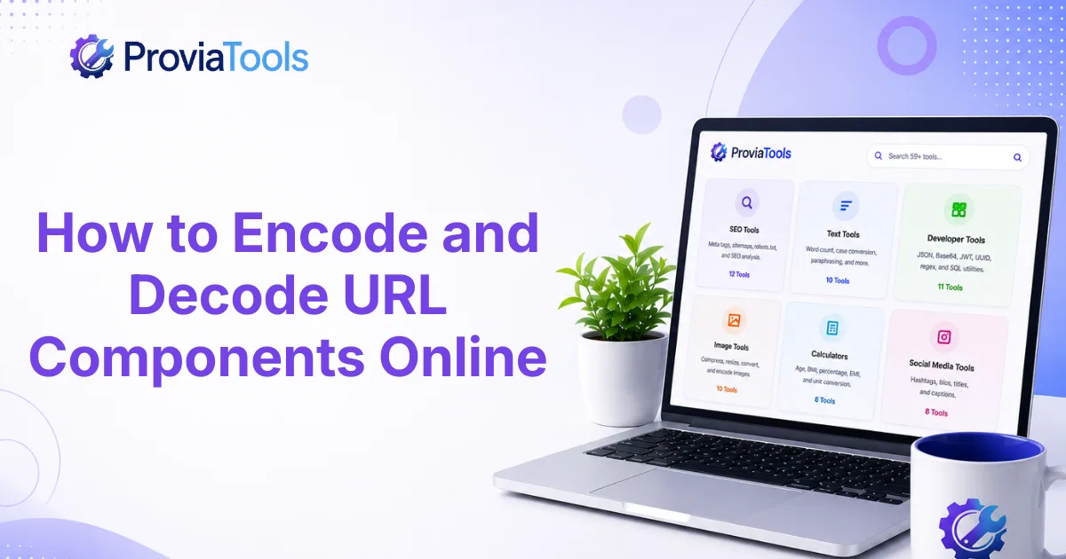 How to Encode and Decode URL Components Online