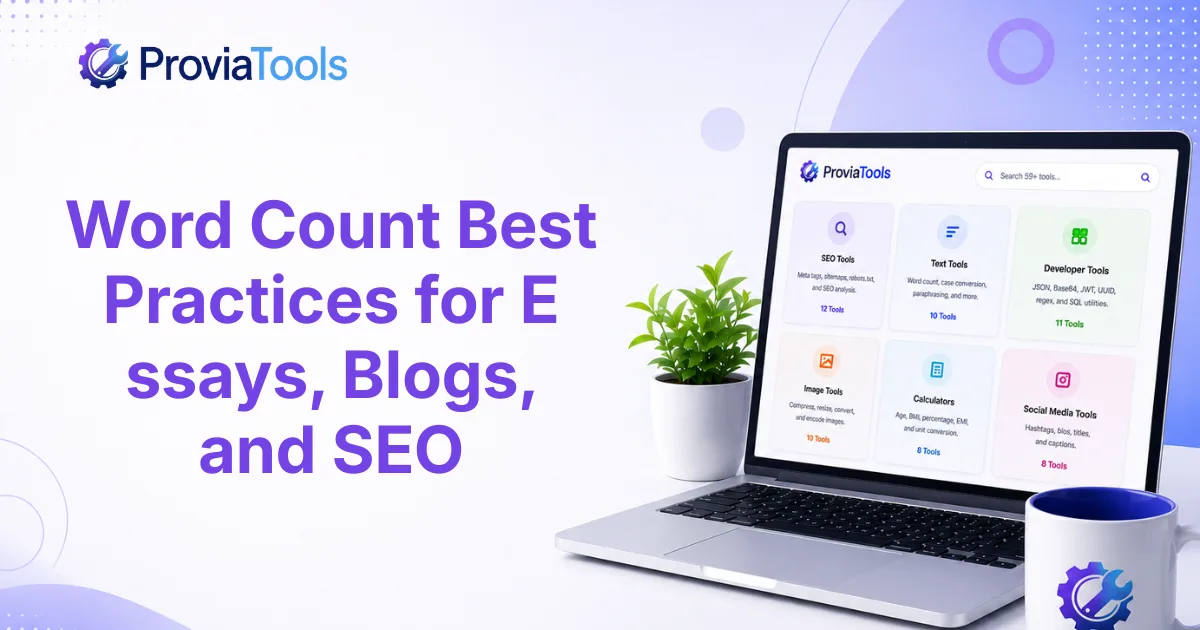 Word Count Best Practices for Essays, Blogs, and SEO